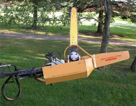 large hydraulic chainsaw skid steer|limb saw attachment for tractor.